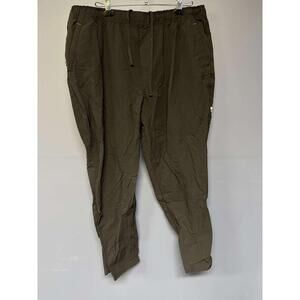 Free Country Men’s XX-Large Nylon Spandex Jogger Pants Olive